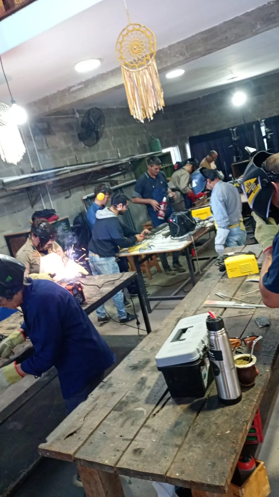 Avanzamos con las practicas de taller 